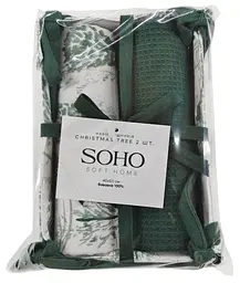 Набір рушників Soho 40x60см Christmas tree 2 шт pbe0050695 - мініатюра 2