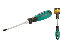 Викрутка MASTER TOOL хрестова PH2x100 посилена 45-8210