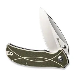 Ніж складаний туристичний Sencut Hyrax, (8.4 см) 9Cr18MoV / G10 сірий - мініатюра 2