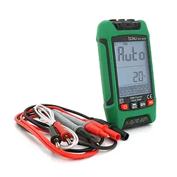 Мультиметр BAKKU Ba-2202, Вимірювання: V DC/AC, A DC/AC, Ω, C, F, °C/°F, NCV, Продзвонювання, Ліхтарик - мініатюра 6