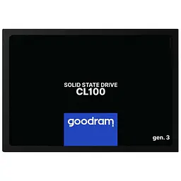 SSD диск 480GB Goodram CL100 GEN.3 2.5 SATAIII TLC