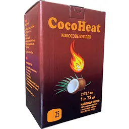 Вугілля кокосове Coco Heat 1кг