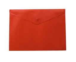 Папка-конверт, на кнопке, А5, BM.3935-99 BUROMAX, матовый полупрозр.пластик (4823078953421) Рожевий - мініатюра 2
