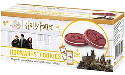 Печиво Harry Potter Hogwarts Cookies з ванільною начинкою 180г - мініатюра 2