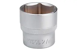 Головка торцева шестигранна Intertool 27мм x 1/2" матова - мініатюра 2