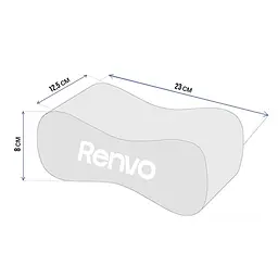 Колобашка для плавання Renvo Splash Синій Білий Уні 8х15,5х23 см (2SP100-04) - мініатюра 2