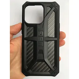 Оригінальний протиударний чохол UAG Monarch для iPhone 13 Pro (6.1") Carbon Black 113151124242 - мініатюра 3