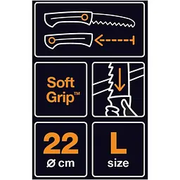 Садова пила Fiskars Xtract SW75 L 123880 (1000614) - мініатюра 7
