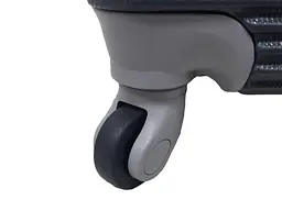 Валіза маленька S ABS-пластик Milano bag 004 56,5×39×24см 40л Сірий - мініатюра 6