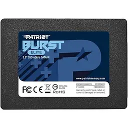 SSD диск Patriot Burst Elite 480GB 2.5" SATAIII TLC (PBE480GS25SSDR) - мініатюра 2
