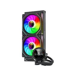 Система рідинного охолодження Gamemax IceBurg 240 Digital BK - мініатюра 3