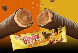 Вафельні трубочки Twix Chocolate & Caramel Crispy Rolls 22.5 г - мініатюра 3
