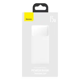 УМБ Baseus Bipow Digital Display Power Bank 10000mAh 15W (PPDML-I02) біла - мініатюра 2