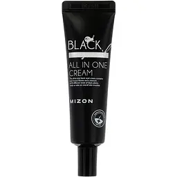 Крем для обличчя Mizon Black Snail All In One Cream, живильний з фільтратом муцина равлика, 35 мл