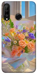 Чохол Demsky Яскравий букет для Huawei P30 lite