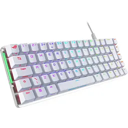 Клавіатура Asus ROG Falchion Ace NX Red PBT White [90MP0346-BKUA11] [116086] - мініатюра 3