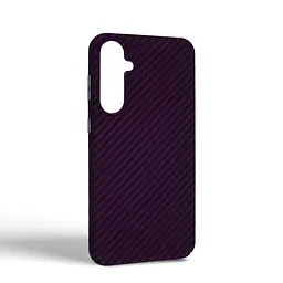 Карбоновый чехол для Samsung Galaxy S23 FE 5G (SM-S711), LikeCarbon, фиолетовый, панель, защитный чехол-накладка, ультратонкий и легкий, противоударный, обеспечивает защиту от ударов, падений и царапин, ArmorStandart (ARM71934) - мініатюра 2