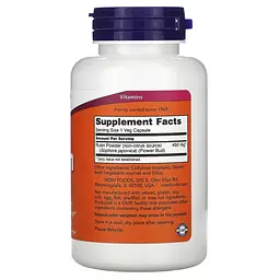 Вітаміни та мінерали NOW Rutin 450 mg, 100 вегакапсул - мініатюра 2