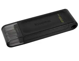 Флеш накопичувач USB 256Gb DataTraveler 70, Black Kingston teh0021078