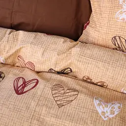 Комплект постільної білизни MirSon 17-0705 Toffee Hearts Ranforce Elite 110 х 140 см (2200010619935) - мініатюра 3