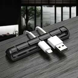Органайзер для кабелю ExtraDigital Cable Clips CC942 чорний на 5 - мініатюра 3