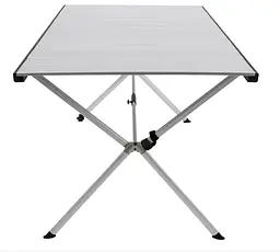 Стіл Bo-Camp Lamel 121x80 см Aluminium (1404438) (DAS303287) - мініатюра 4
