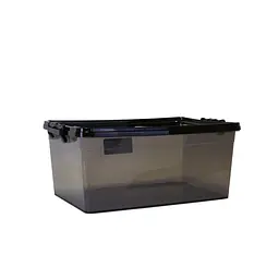Контейнер Asude Plastik 40 л чорний прозорий (ASD147-F)