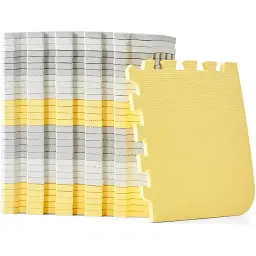 Килимок Kinderkraft Luno Yellow 30 елементів (KKMLUNOYEL0000) - мініатюра 4