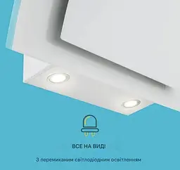 Витяжка кухонна Klarstein Sabia 600 м3/год 90 см (10032294) - мініатюра 4