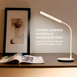 Настільна лампа ColorWay Portable Flexible 360, 1800 мАг 4 Вт (CW-DL12FB-W) - мініатюра 9
