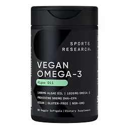 Веганська Омега-3 Sport Research Vegan Omega-3 1400 мг 60 softgels
