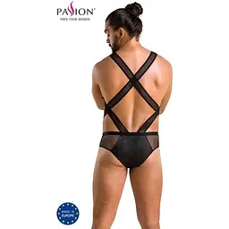 Чоловічий боді Passion 045 Body Victor black L/XL - мініатюра 6