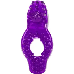Ерекційне кільце CalExotics Super Stretch Enhancer Ring 5 см фіолетовий