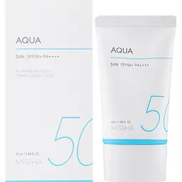 Сонцезахисний крем Missha All Around Safe Block Aqua Sun SPF50+/PA++++, 50 мл - мініатюра 2