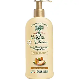 Молочко для очей та обличчя Le Petit Olivier Organic Care з аргановим маслом 200 мл (3549620033069)