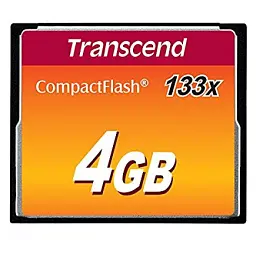 Карта пам'яті Transcend 4Gb Compact Flash 133x (TS4GCF133)