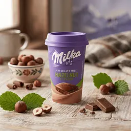 Молочний коктейль Milka Hazelnut Chocolate Milk 220 мл - мініатюра 2