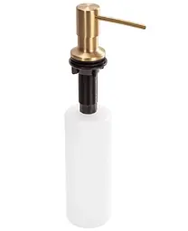 Дозатор миючого засобу Rea brushed light copper BAT-05006, Золотий - мініатюра 4