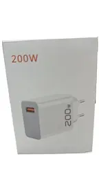 Мережевий зарядний пристрій 200W Xiaomi Швидка зарядка QC/PD для смартфонів та ноутбуків Блок живлення - мініатюра 2