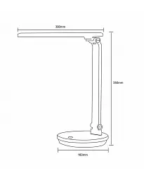 Настільна лампа Zuma Line SM-542 LED 1x5W 3000K-6000K 250Lm IP20 чорна - мініатюра 2