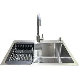 Комплект мийка + змішувач Romzha Arta U-600S (C) - мініатюра 2