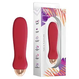 Вібратор для клітора Festival Luxo Red, 12 см (червоний) - мініатюра 2