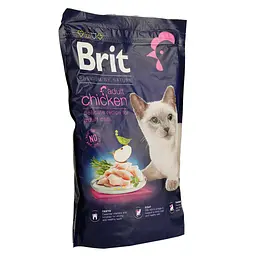 Сухий корм для котів Brit Premium Nature Cat Adult Chicken з куркою 800 г - мініатюра 3