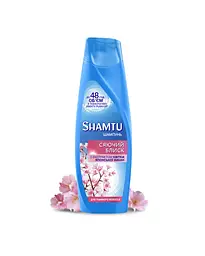 Шампунь Shamtu Сяючий Блиск, для тьмяного волосся, 360 мл - мініатюра 2