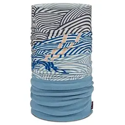 Шарф-труба Buff Polar Multifunctional Neckwear, Sakry Lake Blue Білий-Блакитний