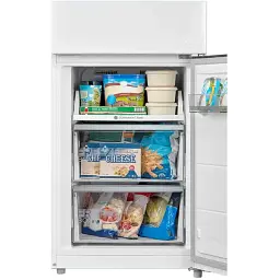 Холодильник Midea MDRB470MGF01O білий дисплей - мініатюра 7