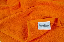 Рушник Lotus Home - Hotel Basic помаранчевий 50x90 (16/1) 450 г/м² - мініатюра 4