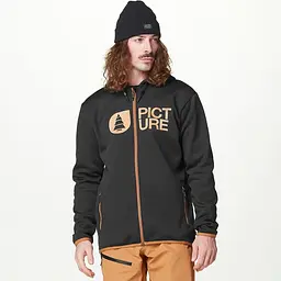 Толстовка Picture Organic Park Tech Hoody Zip L Чорний