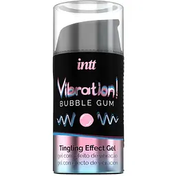 Рідкий вібратор Intt Vibration Bubble Gum 15 мл з ефектом вібрації до 30 хвилин