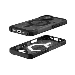 Чохол UAG для iPhone 17, Pathfinder Clear MagSafe, Ash/Black teh0019532 - мініатюра 7